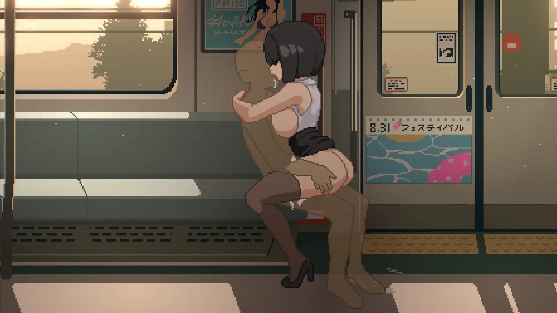 更新[互动SLG/巨乳爆乳/像素动态] 45号电车 45番電車 V1.0.4.2 官中步兵版+存档 [1.60G]